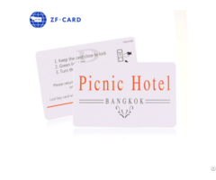 Pvc Standard Size Hotel Room Key Rfid Mifare Ultralight R Decoded Card