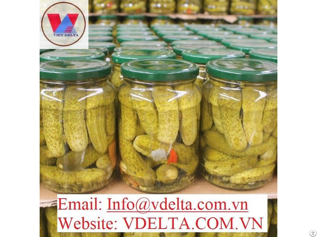 Pickled Cucumbern High Quality From Viet Nam