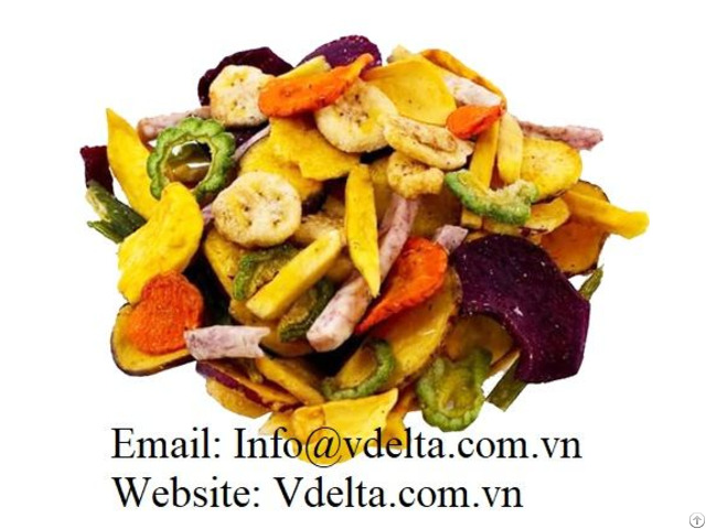 Mixed Dried Fruits And Vegetable Chips