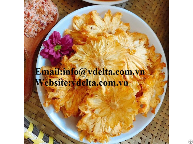 High Quality Dried Pineapple Vdelta