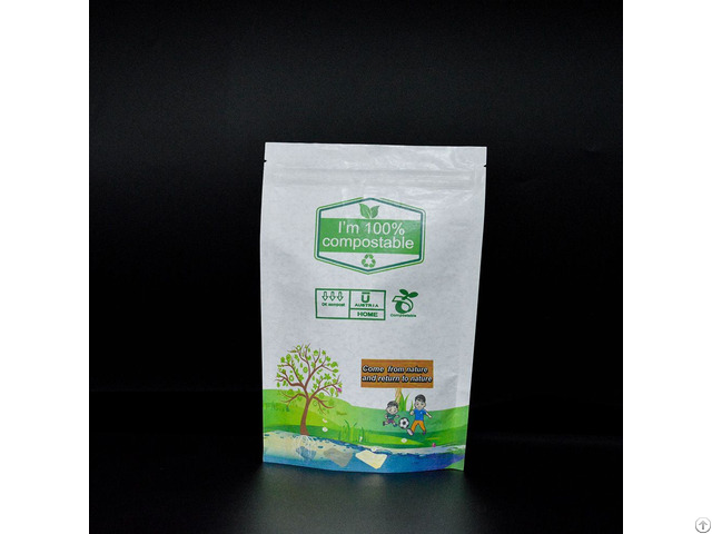 Eco Freindly Biogradable Packing Bags Biodegradable Pouch Packaging