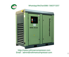 China Rothman Supply Oil Injected Screw Air Compressor