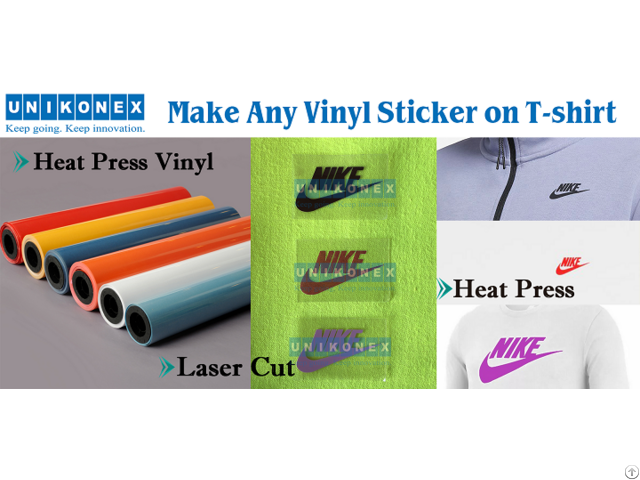 Make Any Vinyl Sticker By Laser On Shirt