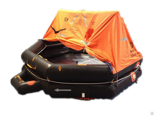 Ship Emergency Escape Solas Approved Liferaft Inflatable Life Raft