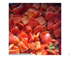 Frozen Red Pepper Cubes