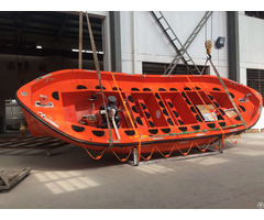Solas Used Rescue Plastic Boat With Engine