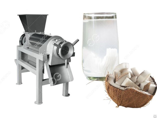 Stainless Steel Coconut Juice Extractor Machine