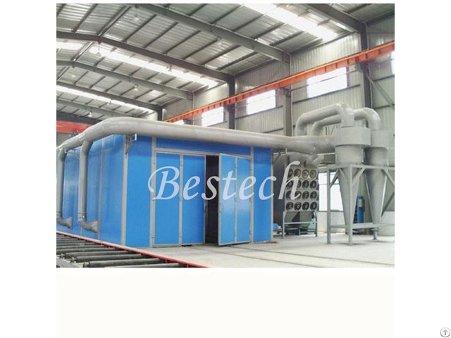 Sand Blasting Room For Lage Steel Structure