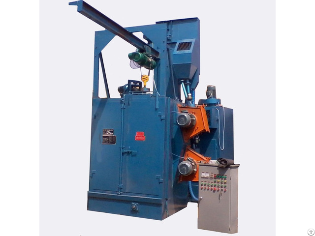 Single Hook Shot Blasting Machine