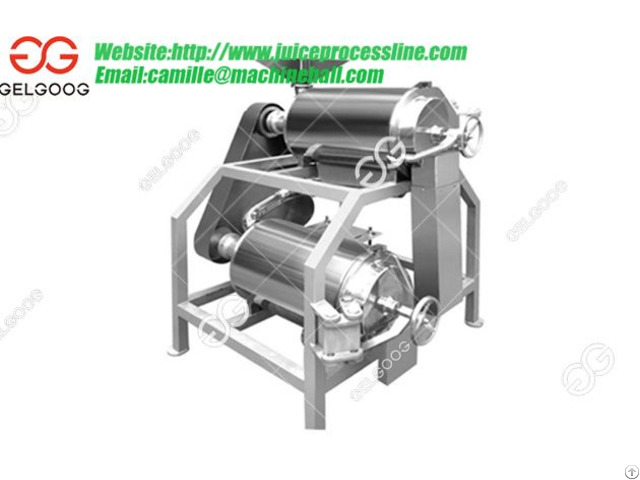 Double Channel Mango Pulp Making Machine