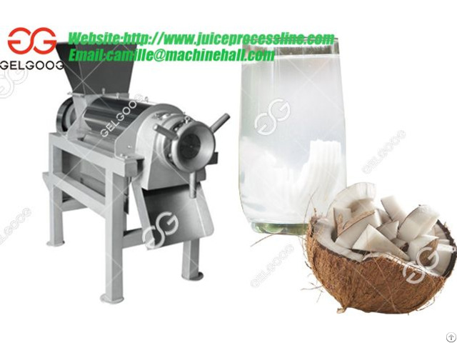 Multifunctional Stainless Steel Coconut Juice Extractor Machine