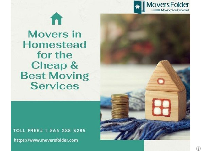 Movers In Homestead For The Cheap And Best Moving Services