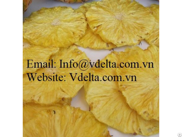 Dried Pineapple From Vietnam