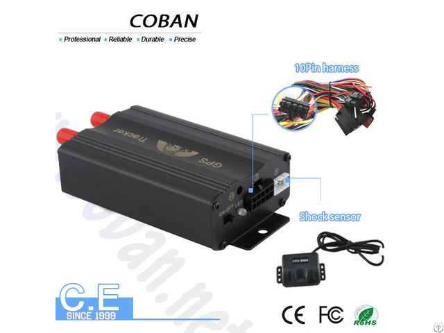 Gps Gsm Car Alarm System For Vehicle Real Time Tracking Online Gps103 Coban 3g