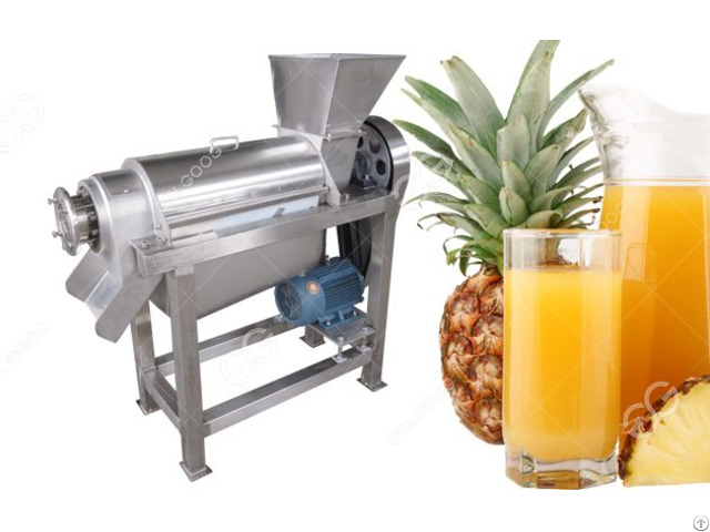 Automatic Spiral Pineapple Juicer Machine