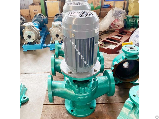 Vertical Fluoroplastic Liner Pipeline Pump