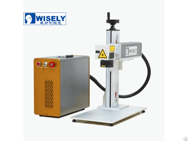 Bath Fitting Marking Machine Wisely Fiber Laser Engraver