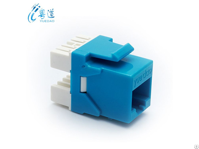 Factory Offering Directly Cat6 Utp Keystone Jack Toolless Type