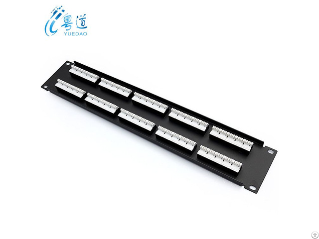 High Standard In Quality 50 Port Voice Patch Panel