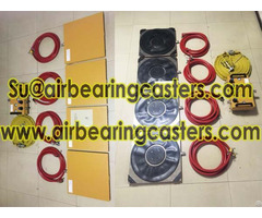 Air Caster Machine Moving Equipment Application And Instruction