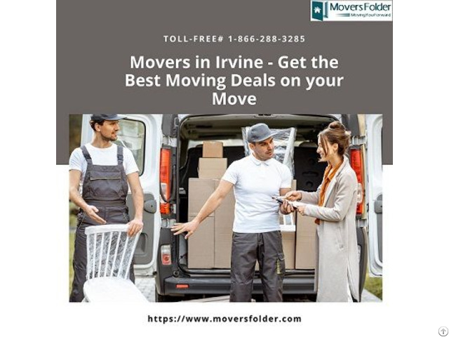 Get The Best Moving Deals From Top Movers In Irvine