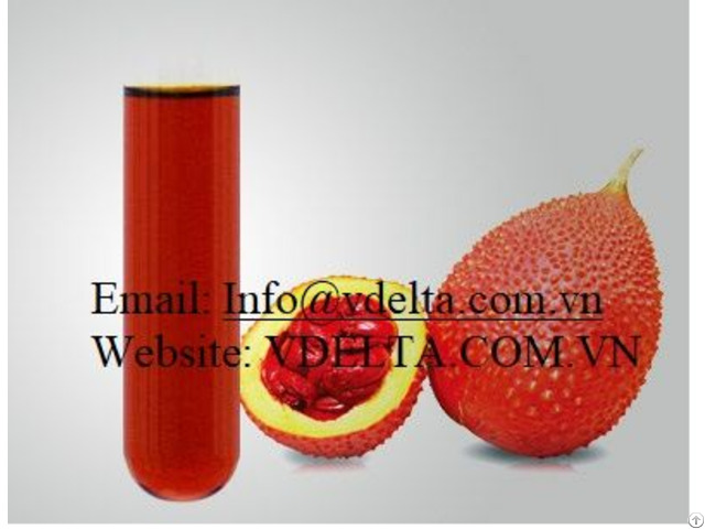 Gac Fruit Oil High Quality From Vietnam