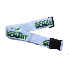 Sublimated Printed Polyester Lanyard