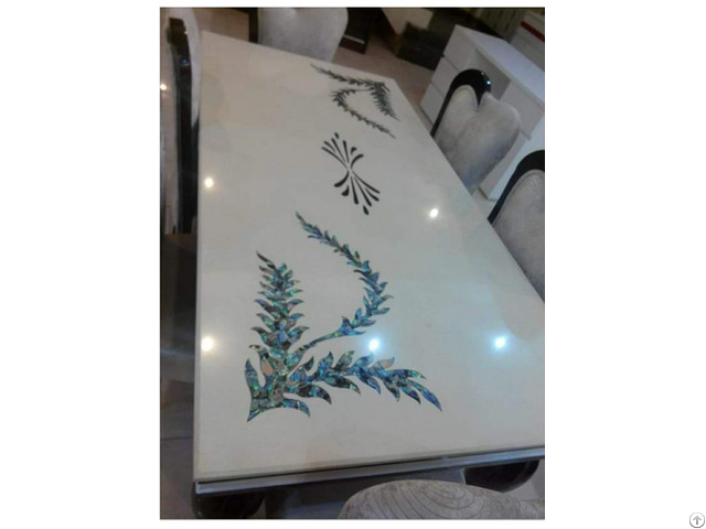 High Quality Mother Of Pearl Inlay Table