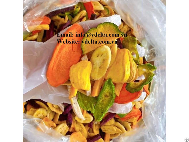 Mixed Fruits And Vegetables Chips