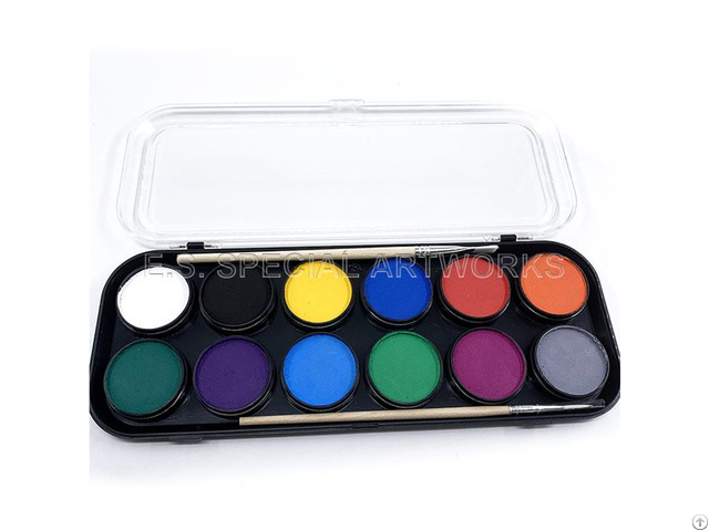 Es Fpe 012 12 Customized Color Professional Round Palette