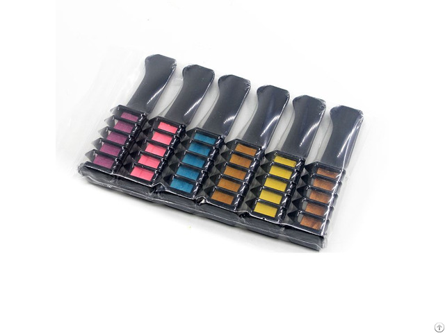 Es Hc 001 Single Head Handle Temporary Dye Hair Chalk Comb