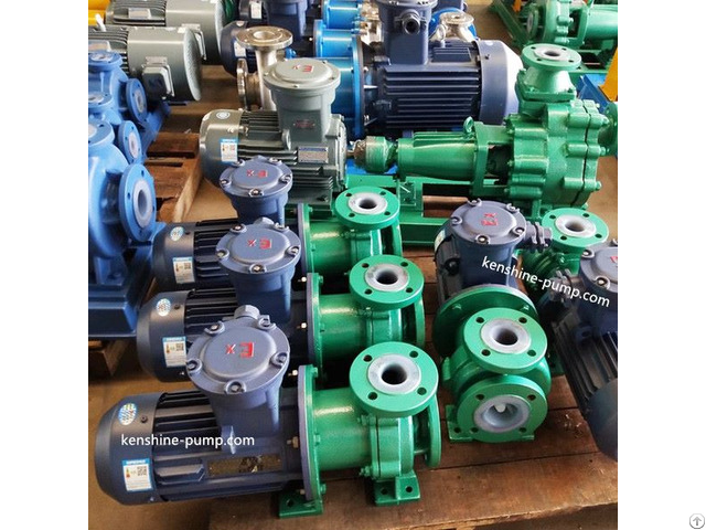 Horizontal Fluorine Plastic Magnetic Pump