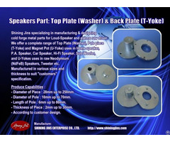 Speakers Part Washer Top Plate And T Yoke Pole Piecemade In Taiwan