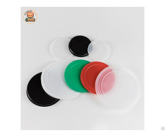 Plastic Lids For Cans Paper Tube Accessories Cover Bottle Can