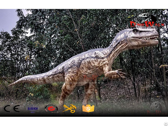 Lifelike Animatronic Dilophosaurus For Dino Park