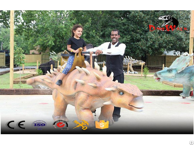 Ride And Walking With Dinosaure Animatronic Dinosaur Product