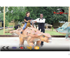 Ride And Walking With Dinosaure Animatronic Dinosaur Product