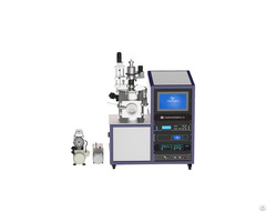 Dual Bottom Target Dc Rf Magnetron Sputtering Coating Machine For Laboratory