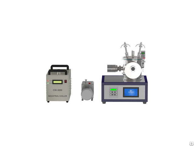 Desktop Double Heas Rf Dc Magnetron Sputtering Coating Machine For Preparing Sem Samples