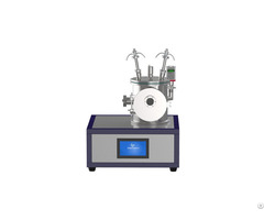 Bench Top Double Target Magnetron Sputtering Coater With High Vacuum Stainless Steel Chamber