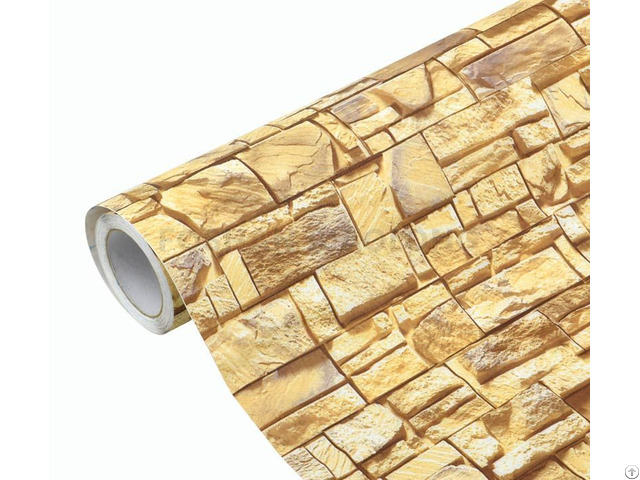 Waterproof Brick Design Self Adhesive Pvc Film