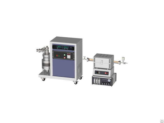 1200 High Vacuum Mini Cvd Tube Furnace For Preparing Carbon Nanomaterials