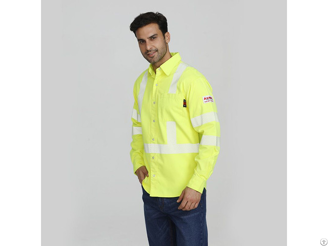 High Quality Flame Retardant Welding Long Sleeve Work Shirt