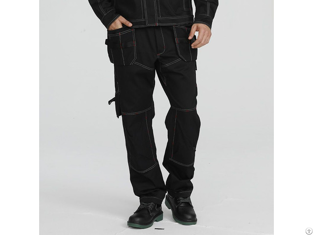 Men S Anti Static Cargo Work Pants With Side Pockets