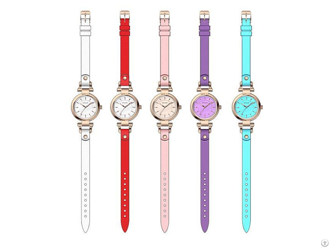 High Quality Lady Leather Watch Design