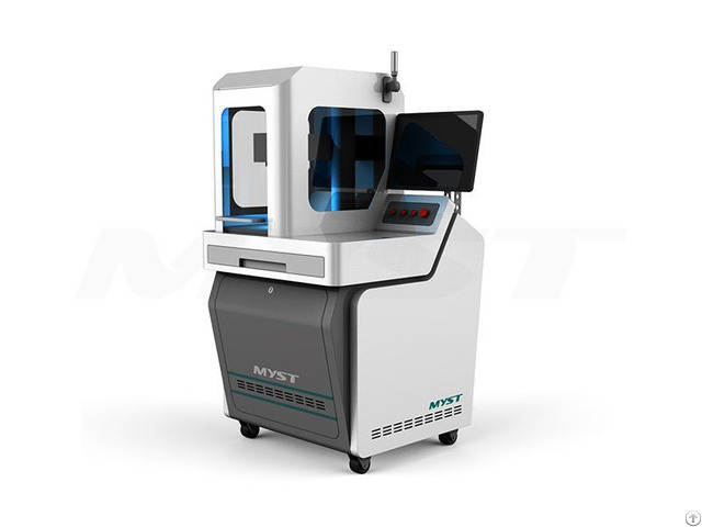 Desktop Fiber Laser Marking Machine With Cover