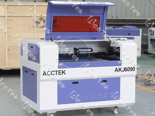 Cnc Cutting Machine With Sealed Co2 Laser Tube Akj6090