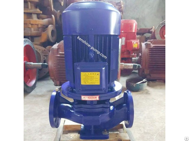 Single Stage Pipeline Centrifugal Vertical Pump