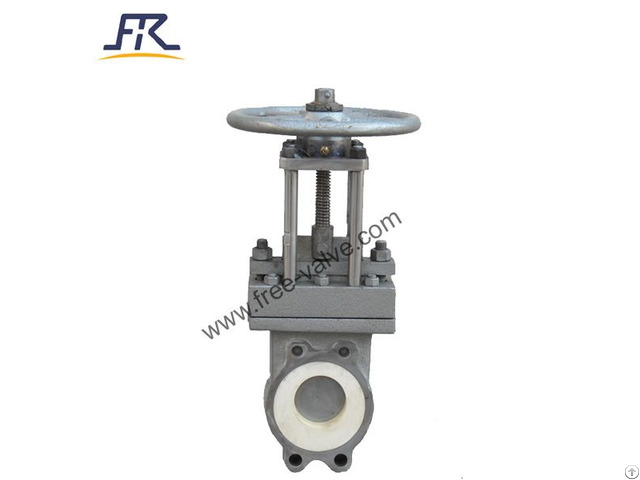 Anti Abrasive Ceramic Knife Gate Valve