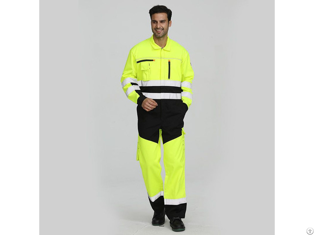 Customized Coveralls With High Visibility